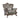 Elozzol - Chair With Pillow - Fabric & Antique Bronze Finish - Wood