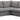 Mackenzie - Modular Sectional 5 Piece - Gray - Modern & Contemporary