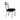 Camille - Side Chair (Set of 2) - Black Microfiber & Satin Plated