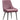 Caspian - Side Chair (Set of 2) - Pink Fabric & Black Finish