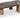 Ravenna - Marble/Stone Coffee Table - Burgundy