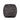 Omari - Square Handwoven Woolen Pouf - Black