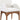 Waldorf - Boucle Dining Arm Chair With Brown Legs