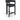 Romeo - Faux Leather Counter Stool With Black Base (Set of 2)