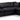 Indulge - Faux Leather 4 Piece Modular Sectional