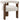 Barrel - Dining Chair - Dark Brown / Cream