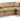 Indulge - Faux Leather 4 Piece Modular Sectional - Tan