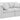 Indulge - Linen 2 Seat Modular Sofa - White