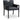 Aimee - Dining Arm Chair - Black Legs