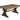 Pascaline - Dining Table - Gray Fabric, Rustic Brown & Oak Finish