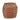 Jafar - Square Handwoven Jute Pouf - Red