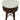 Bangalore - White Marble Top Round End Table - White