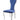 Azriel - Side Chair (Set of 2) - Blue Velvet & Mirroed Silver Finish