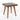 Caspian - Square End Table - Brown