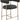Blake - Counter Stool With Bronze Legs (Set of 2)