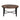 Chevron - Round Cocktail Table - Brown