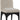 Waldorf - Chenille Dining Side Chair With Black Legs