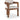 Sacha - Linen Dining Chair With Brown Base (Set of 2)