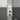 Noralie - Grandfather Clock - Pearl Silver - Wood - 63"