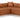 Cube - 5 Piece Modular Corner Armless Sectional - Cognac